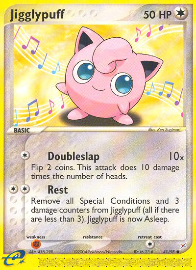 Jigglypuff #041 Team Magma vs Team Aqua (EN)