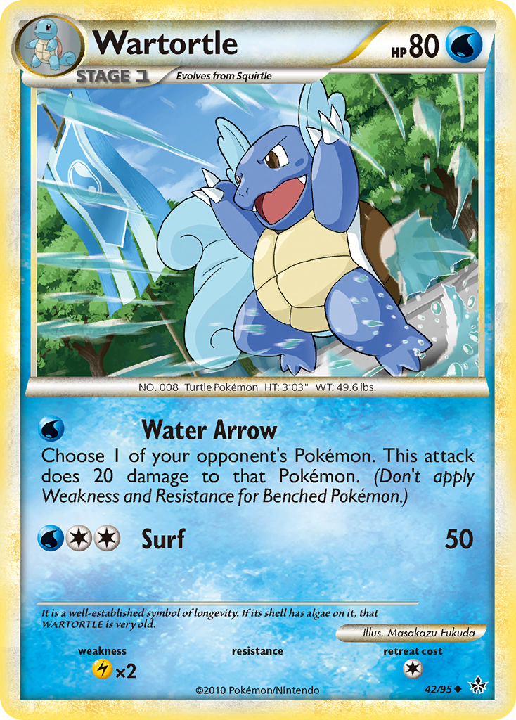 Wartortle #042 Unleashed (EN)