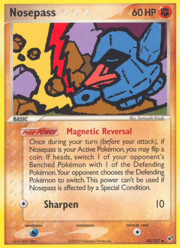 Nosepass #042 Deoxys (EN)
