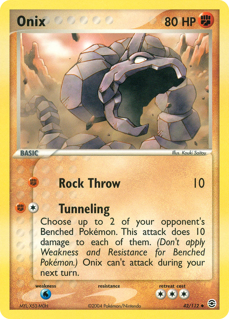 Onix #042 FireRed & LeafGreen (EN)