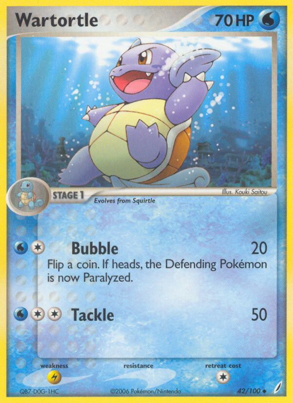 Wartortle #042 Crystal Guardians (EN)