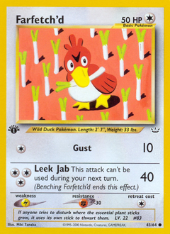 Farfetch'd #043 Neo Revelation 1st Ed (EN)