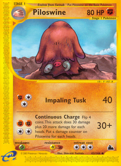 Piloswine #043 Skyridge (EN)