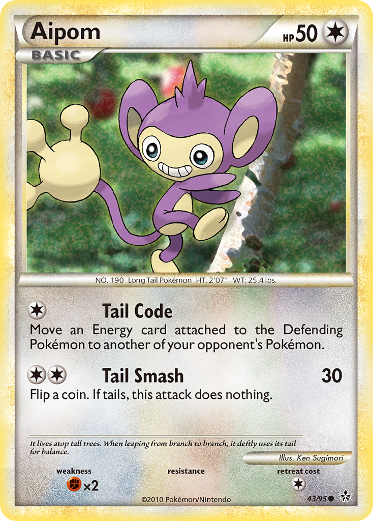 Aipom #043 Unleashed (EN)