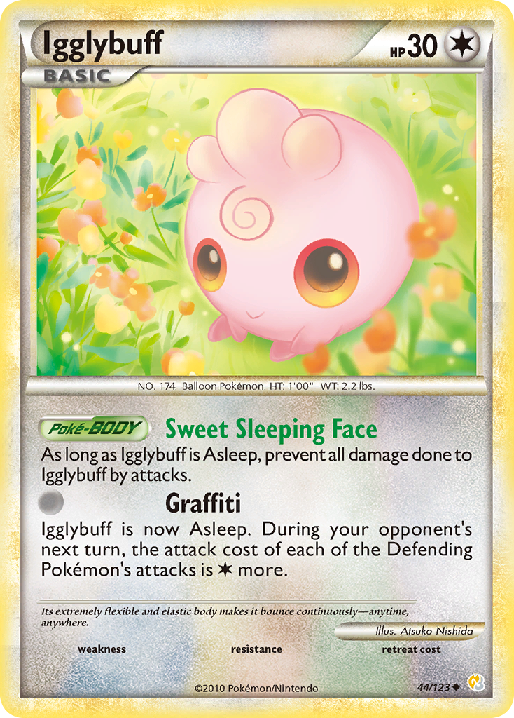 Igglybuff #044 HeartGold & SoulSilver (EN)