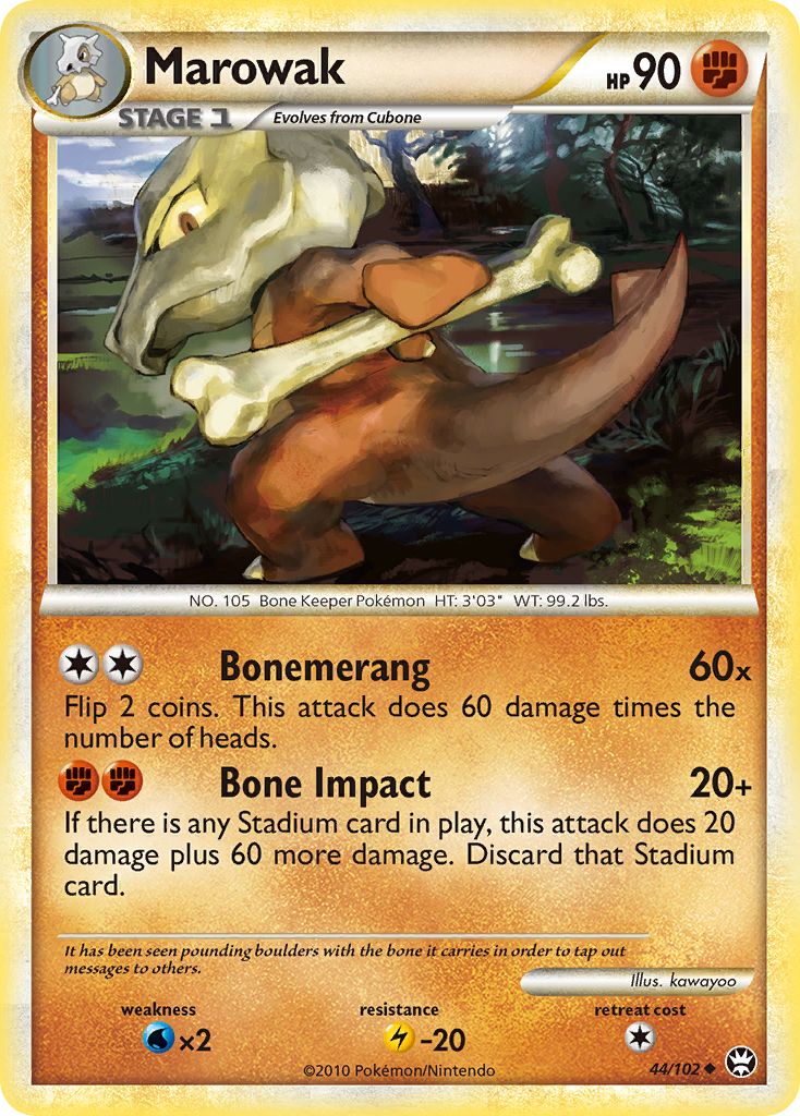 Marowak #044 Triumphant (EN)