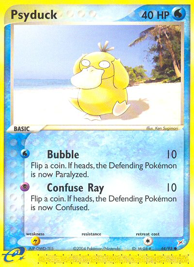 Psyduck #044 Team Magma vs Team Aqua (EN)