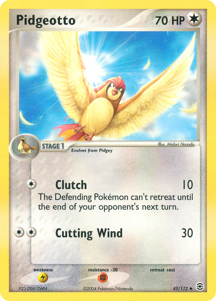 Pidgeotto #045 FireRed & LeafGreen (EN)