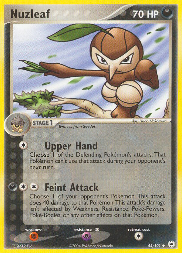 Nuzleaf #045 Hidden Legends (EN)
