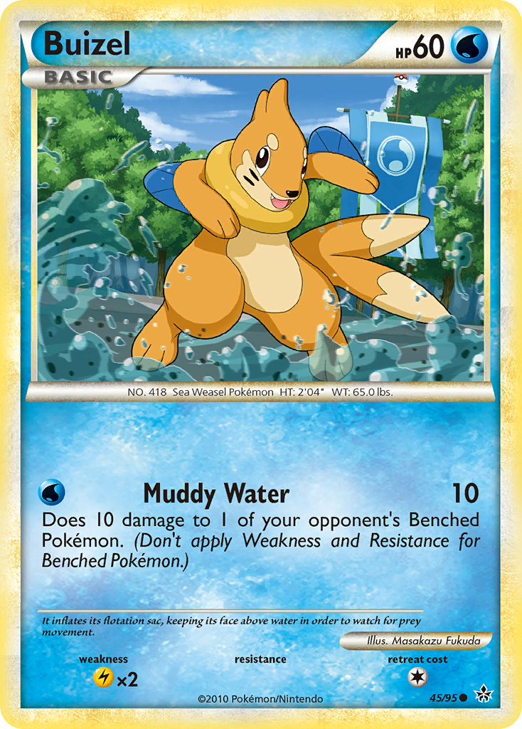 Buizel #045 Unleashed (EN)