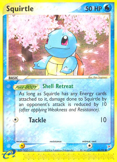 Squirtle #046 Team Magma vs Team Aqua (EN)
