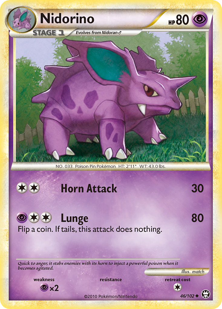 Nidorino #046 Triumphant (EN)