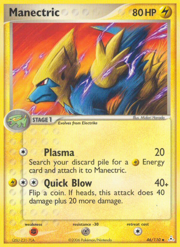 Manectric #046 Holon Phantoms (EN)