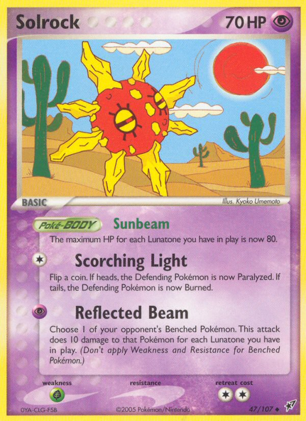 Solrock #047 Deoxys (EN)