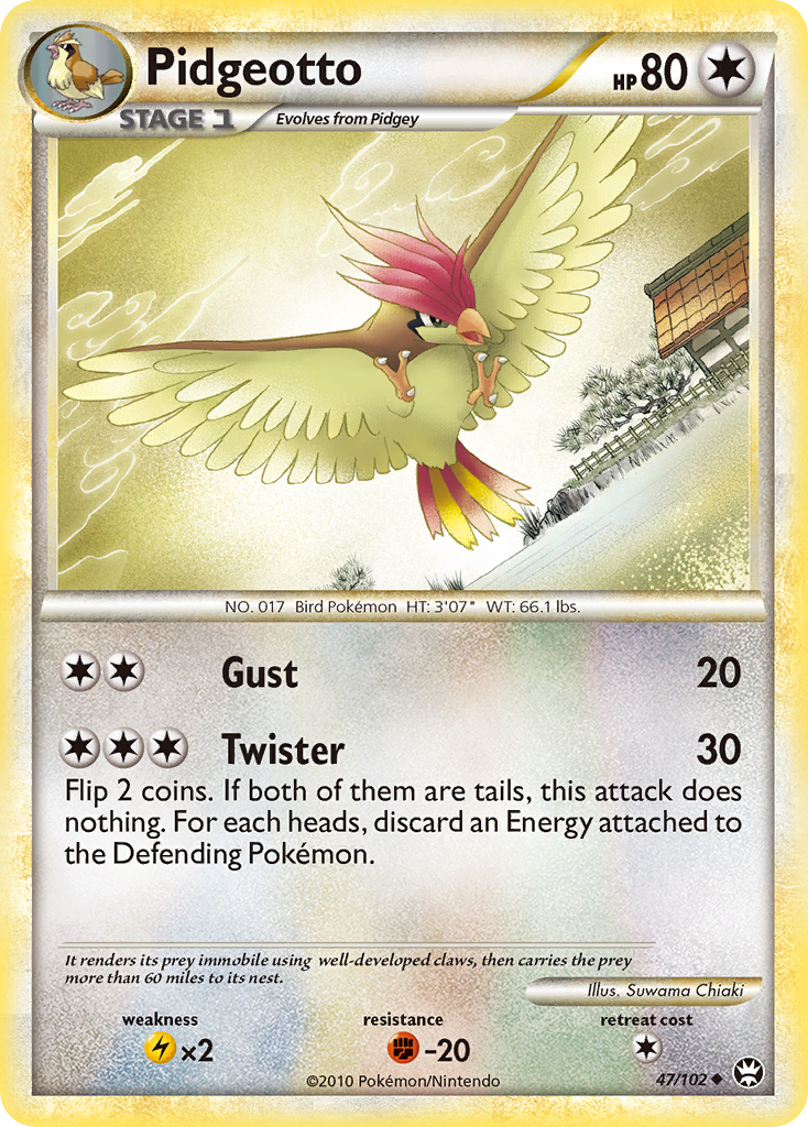 Pidgeotto #047 Triumphant (EN)