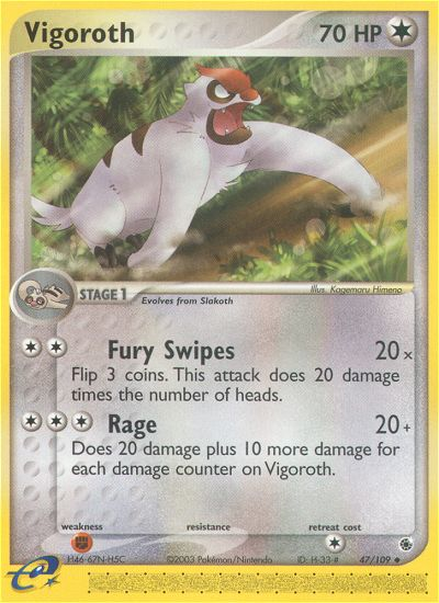 Vigoroth #047 Ruby & Sapphire (EN)