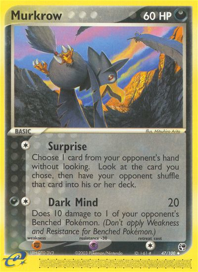 Murkrow #047 Sandstorm (EN)