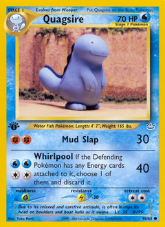 Quagsire #048 Neo Revelation 1st Ed (EN)