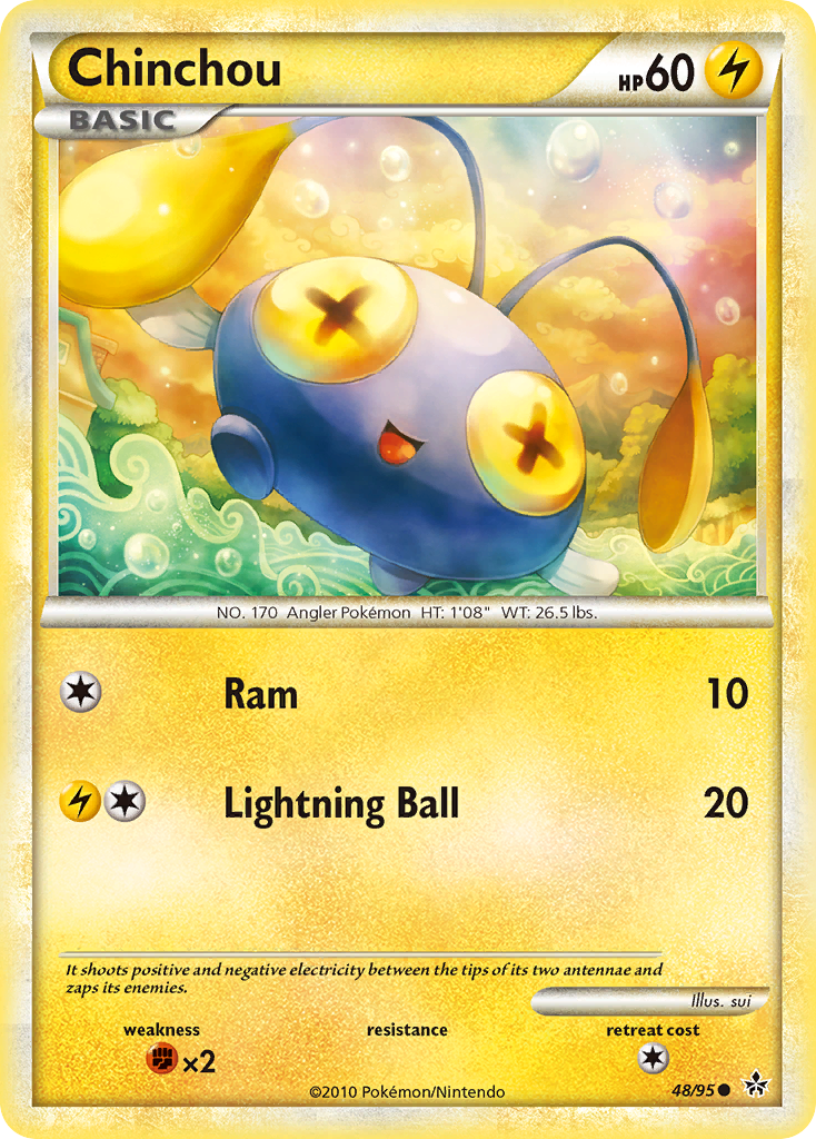 Chinchou #048 Unleashed (EN)