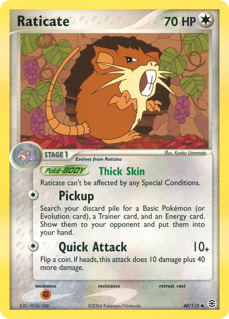 Raticate #048 FireRed & LeafGreen (EN)