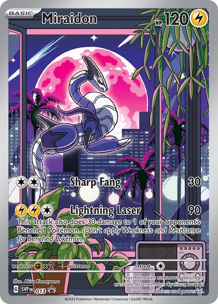Miraidon #013 Scarlet & Violet Promo (EN)