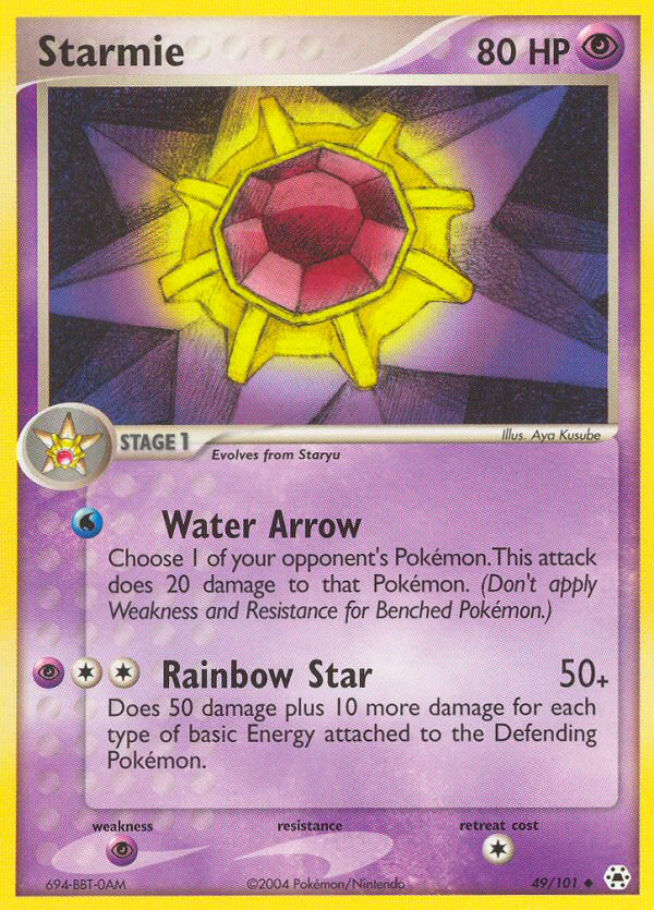 Starmie #049 Hidden Legends (EN)
