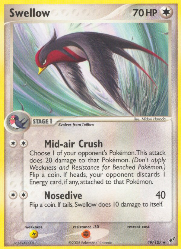 Swellow #049 Deoxys (EN)