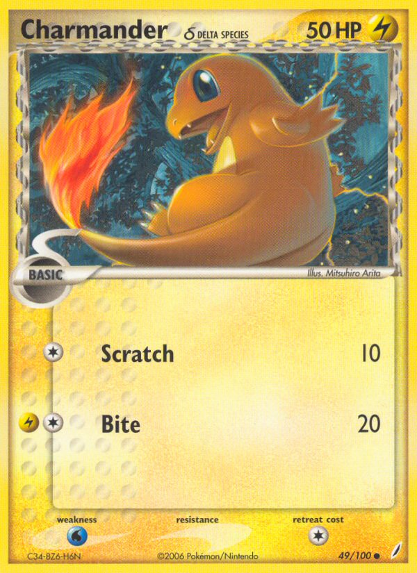 Charmander δ #049 Crystal Guardians (EN)