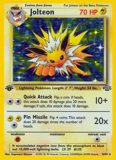 Jolteon #004 Jungle 1st Ed (ES)