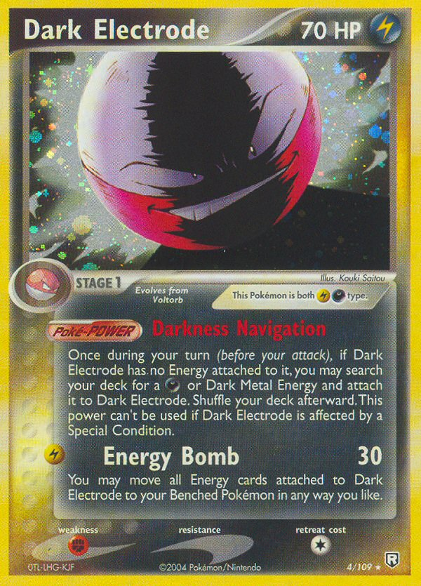 Dark Electrode #004 Team Rocket Returns (EN)