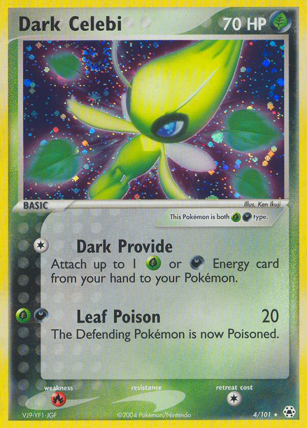 Dark Celebi #004 Hidden Legends (EN)