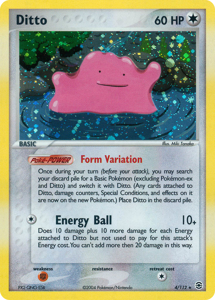 Ditto #004 FireRed & LeafGreen (EN)