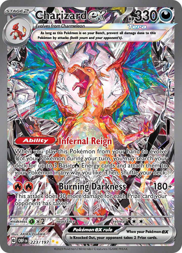 Charizard Ex #223 Obsidian Flames (EN)