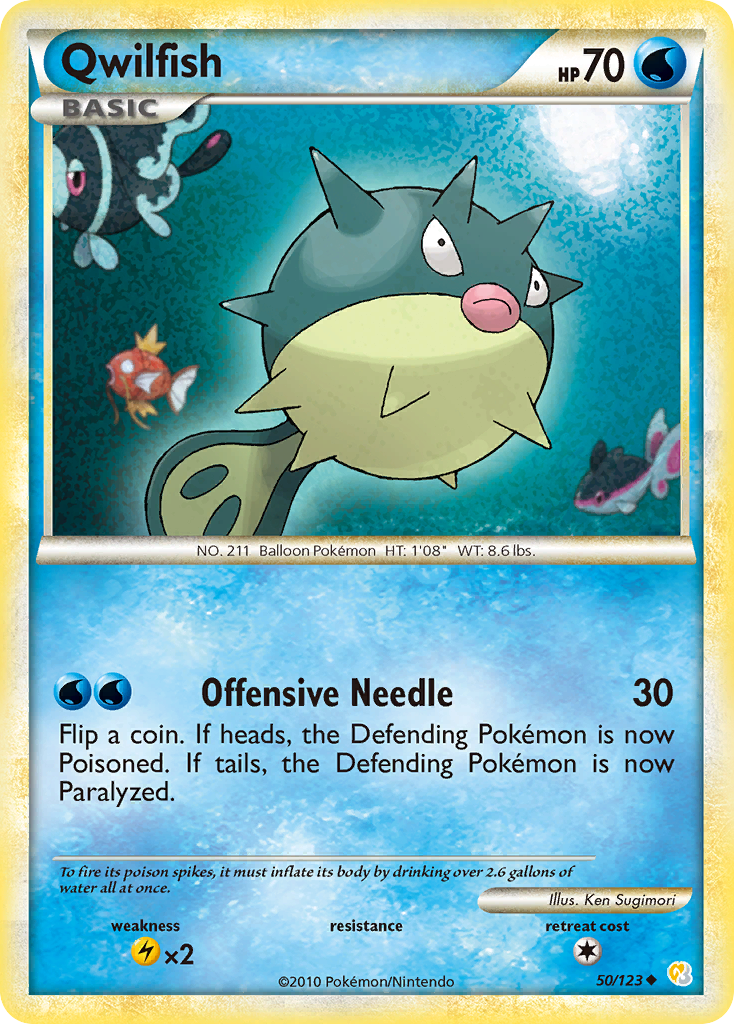 Qwifish #050 HeartGold & SoulSilver (EN)