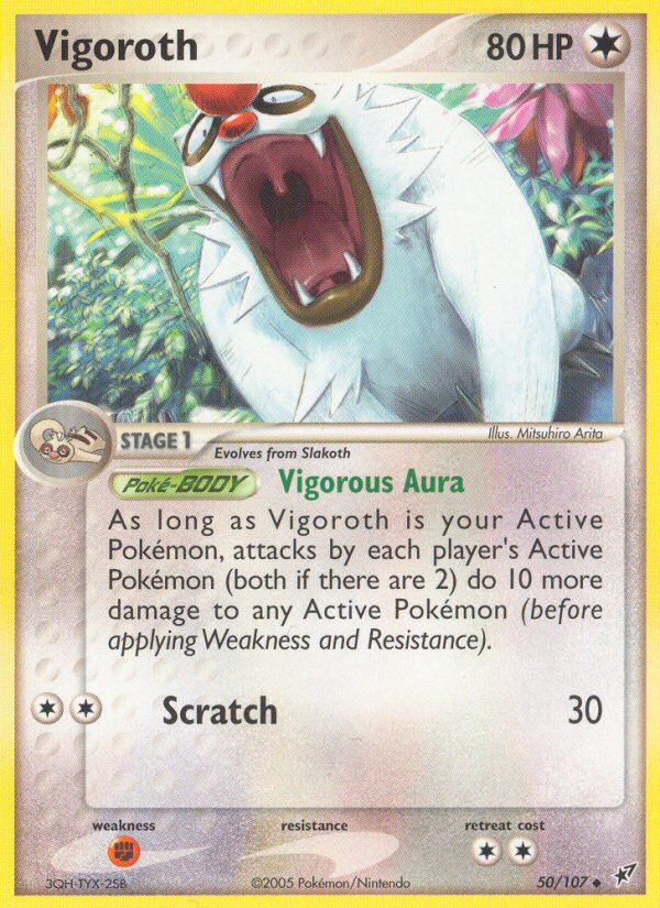 Vigoroth #050 Deoxys (EN)
