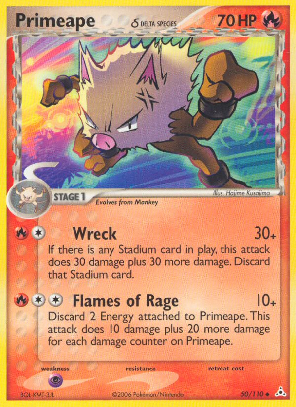 Primeape δ #050 Holon Phantoms (EN)