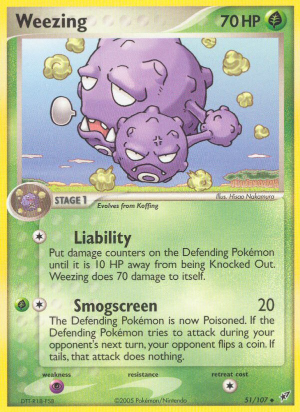 Weezing #051 Deoxys (EN)