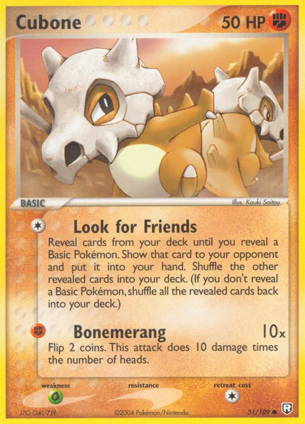 Cubone #051 Team Rocket Returns (EN)