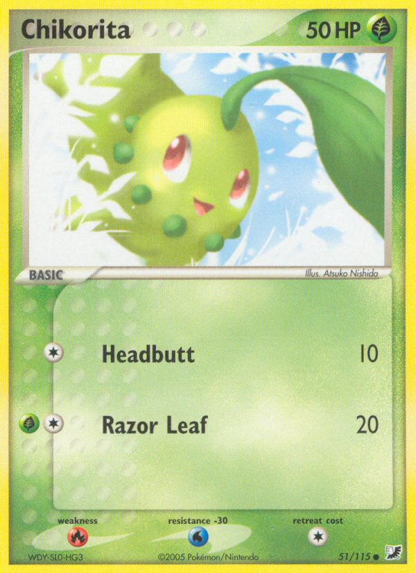 Chikorita #051 Unseen Forces (EN)