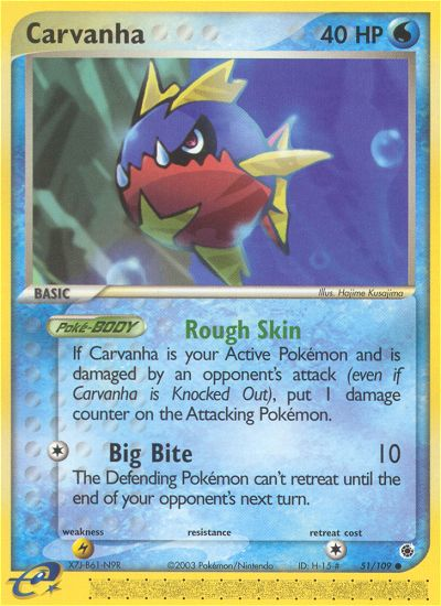 Carvanha #051 Ruby & Sapphire (EN)