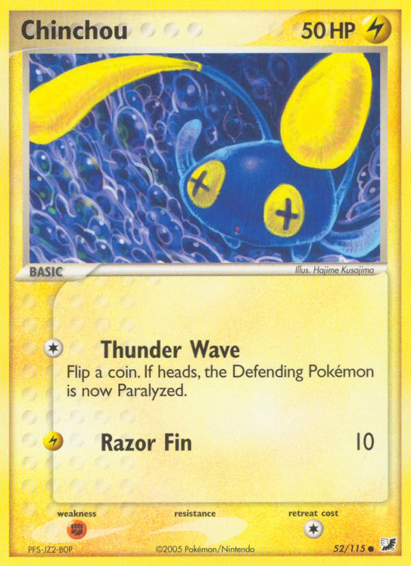 Chinchou #052 Unseen Forces (EN)