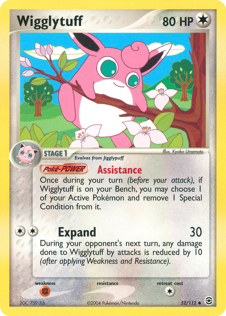 Wigglytuff #052 FireRed & LeafGreen (EN)