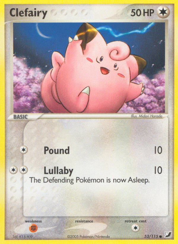Clefairy #053 Unseen Forces (EN)