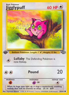 Jigglypuff #054 Jungle 1st Ed (ES)