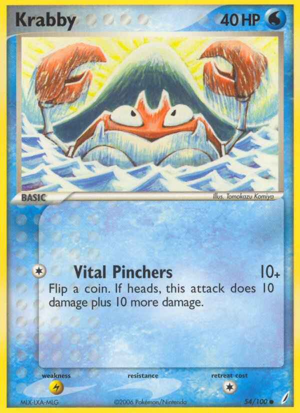 Krabby #054 Crystal Guardians (EN)