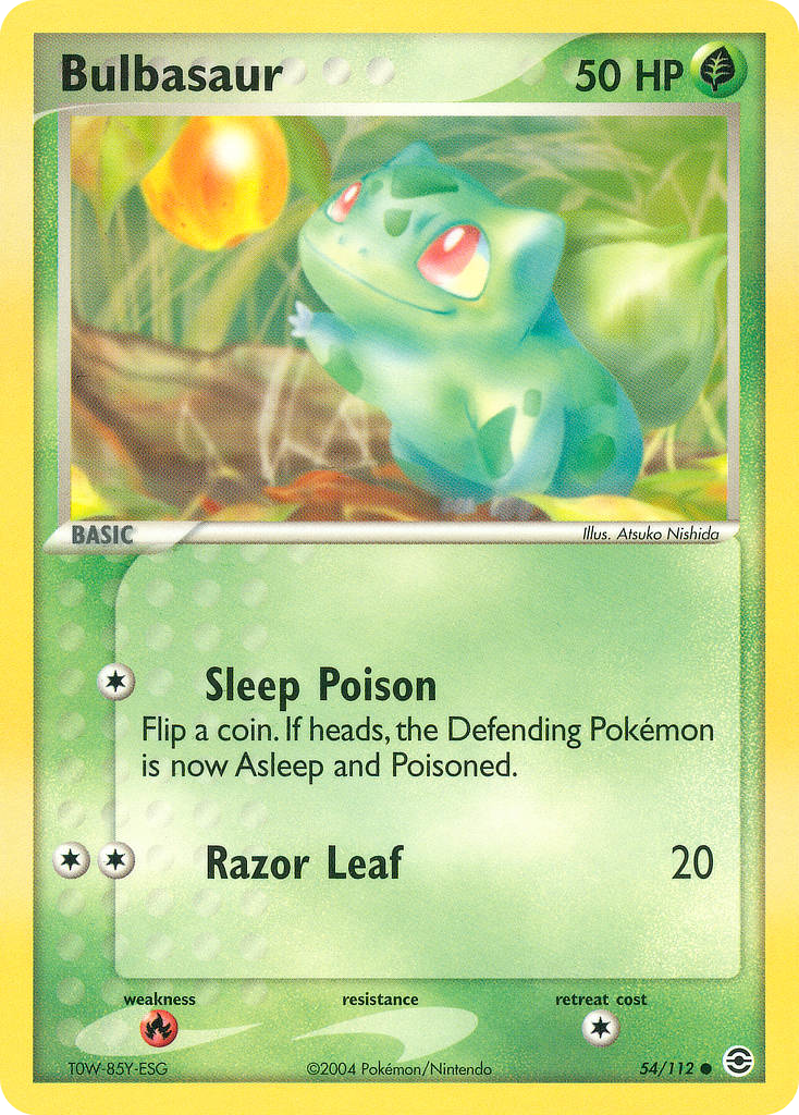 Bulbasaur #054 FireRed & LeafGreen (EN)
