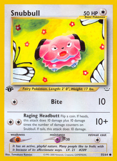 Snubbull #055 Neo Revelation 1st Ed (EN)