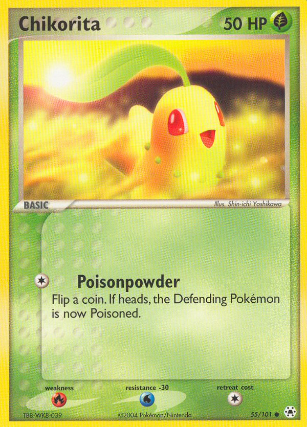 Chikorita #055 Hidden Legends (EN)