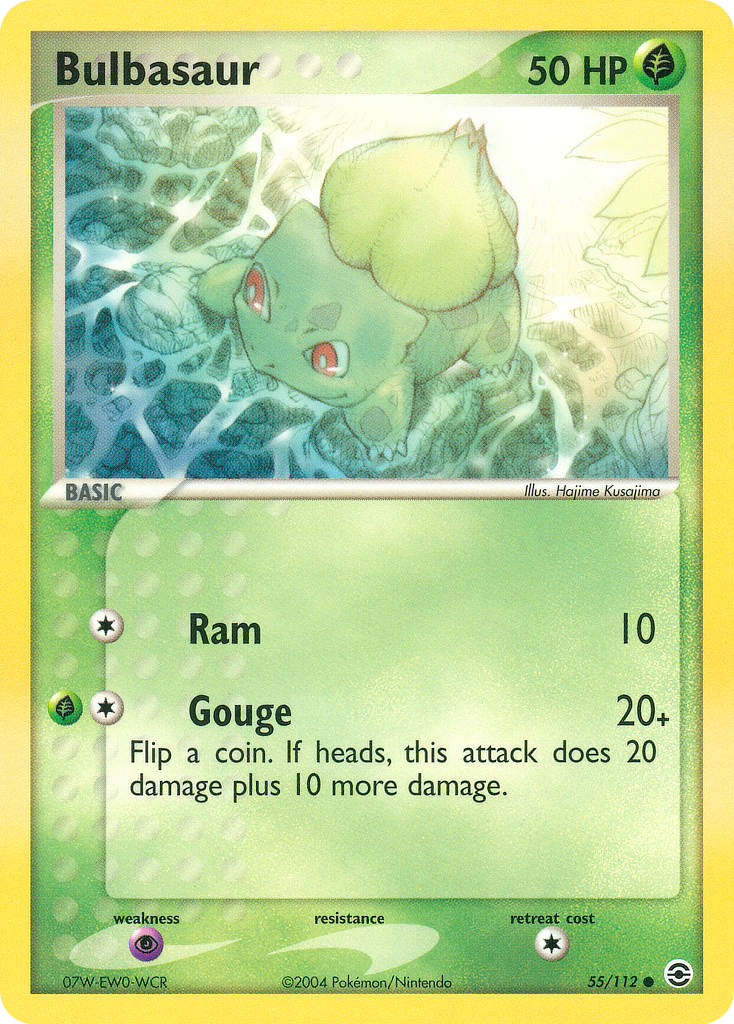 Bulbasaur #055 FireRed & LeafGreen (EN)