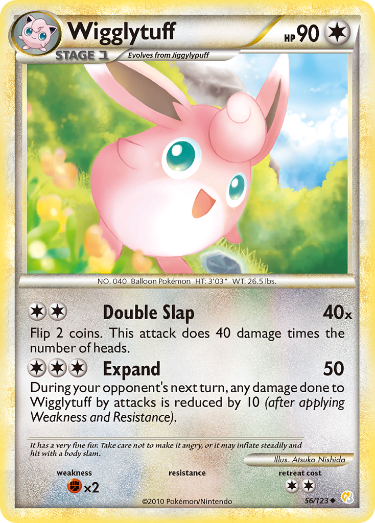 Wigglytuff #056 HeartGold & SoulSilver (EN)